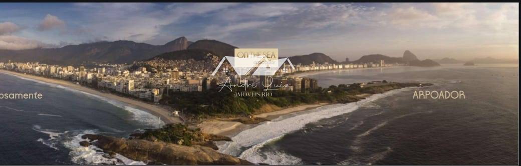 Cobertura à venda, no On The Sea Arpoador em Rio de Janeiro, Arpoador, com 2 quartos, 150m² - André Luiz Imóveis Rio